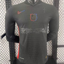 2024/25 BA x Travis Scott Away Player Version Long Sleeve Soccer Jersey 长袖 球员版 胸前 新 广告