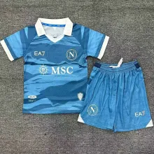 2025 Napoli Partenope Limited Edition Kids Soccer Jersey