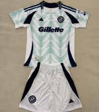 2025/26 New England Revolution Away Kids Soccer Jersey 新英格兰革命