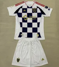 2025/26 Real Salk Lake Away Kids Soccer Jersey 皇家盐湖城