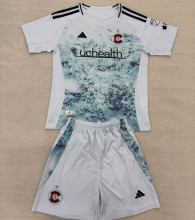 2025/26 Colorado Rapids Away Kids Soccer Jersey 科罗拉多急流