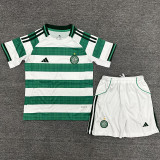2025/26 Celtic Home Kids Soccer Jersey