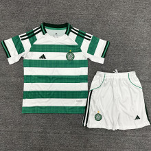 2025/26 Celtic Home Kids Soccer Jersey