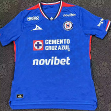 2025/26 Cruz Azul Home Blue Fans Soccer Jersey
