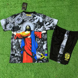 2025/26 Brazil Special Edition Kids Soccer Jersey