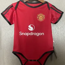 2025/26 M Utd Home Red Baby Suit