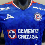 2025/26 Cruz Azul Home Blue Player Soccer Jersey