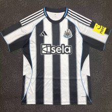 2025/26 Newcastle Home Fans Soccer Jersey