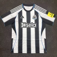 2025/26 Newcastle Home Fans Soccer Jersey