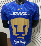 2025/26 Pumas UNAM Away Blue Player Version Soccer Jersey