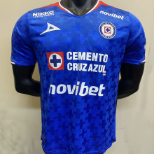 2025/26 Cruz Azul Home Blue Player Soccer Jersey