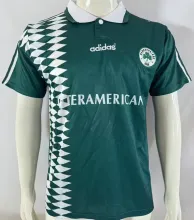 1995/96 Panathinaikos Home Green Retro Soccer Jersey