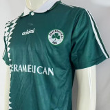 1995/96 Panathinaikos Home Green Retro Soccer Jersey