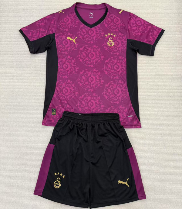 2025/26 Galatasaray Third Kids Soccer Jersey