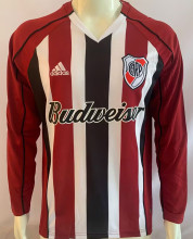 2005/06 River Plate Third Retro Long Sleeve Soccer Jersey
