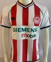 2001/2002 Olympiacos Home Retro Soccer Jersey 奥林匹亚科斯