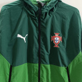 2025/26 Portugal Green Windbreaker