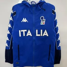 2025/26 Italy Blue Retro Style Windbreaker