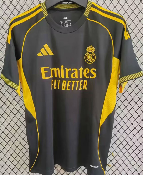 2025/26 RM Special Edition Black Fans Soccer Jersey