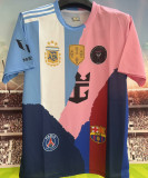MESSI #10 Combine Version Fans Soccer Jersey