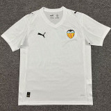 2025/26 Valencia Home White Fans Soccer Jersey