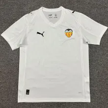 2025/26 Valencia Home White Fans Soccer Jersey