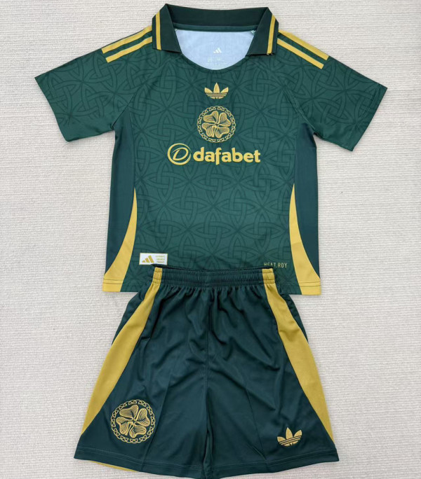 2025/26 Celtic Special Edition Kids Soccer Jersey