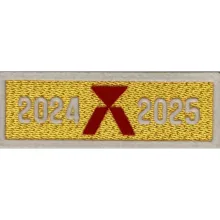 Spain Laliga 2024-2025 Champion Patch 2024-2025  红色 金条 You can buy it alone OR tell us which jersey to print it on