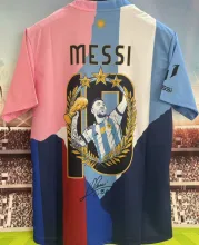 MESSI #10 Combine Version Fans Soccer Jersey
