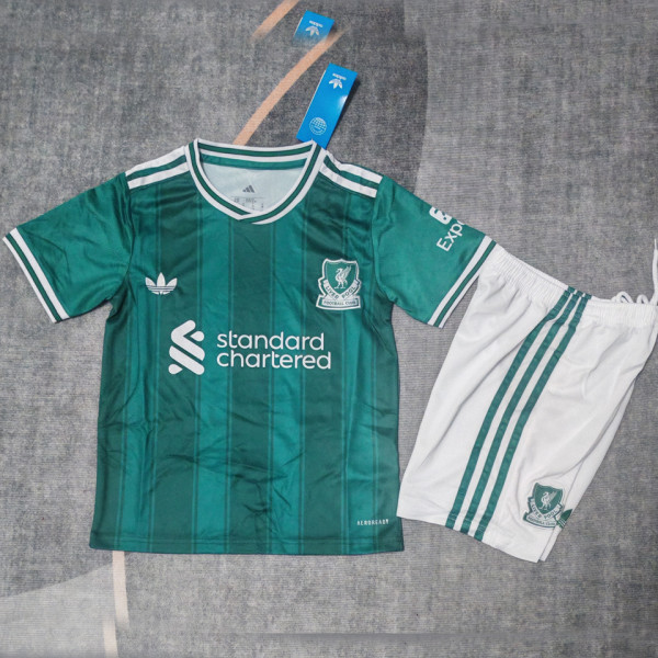 2025/26 LFC Third Green Kids Soccer Jersey