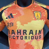 2025/26 Paris FC Away Orange Player Version Soccer Jersey