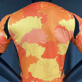 2025/26 Paris FC Away Orange Player Version Soccer Jersey