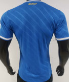 2025/26 RM Third Blue Player Version Soccer Jersey 有歪纹