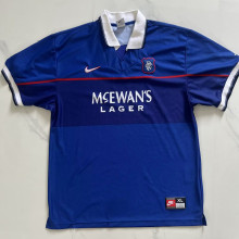 1997/99 Rangers Home Retro Soccer Jersey