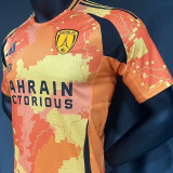 2025/26 Paris FC Away Orange Player Version Soccer Jersey
