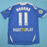 2011/12 CFC Home UCL Final Version Retro Long Sleeve Retro Soccer Jersey
