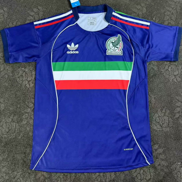 2025/26 Mexico Blue Special Edition Fans Soccer Jersey