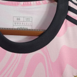 Familia #10 Flamengo Pink Fans Soccer Jersey 2023 带胸前广告