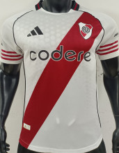 2025/26 River Plate Home White Player Version Jersey