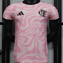 2023 Flamengo Pink Player Version Soccer Jersey