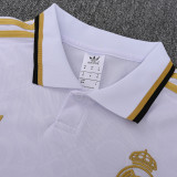 2025/26 RM White POLO Short Jersey