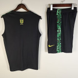 2025 Brazil Vest Training Kids Jersey  童装