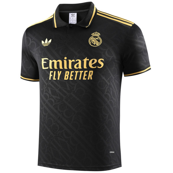 2025/26 RM Black POLO Short Jersey