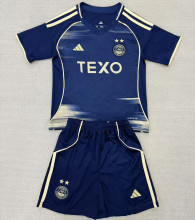 2025/26 Aberdeen Away Kids Soccer Jersey阿伯丁/ 阿拉丁