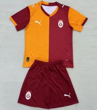 2025/26 Galatasaray Home Kids Soccer Jersey