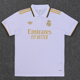2025/26 RM White POLO Short Jersey