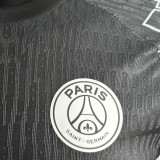2024/25 PSG 4Th Black Player Version Soccer Jersey