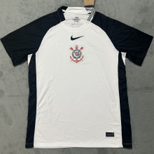 2025/26 Corinthians Home White Fans Soccer Jersey