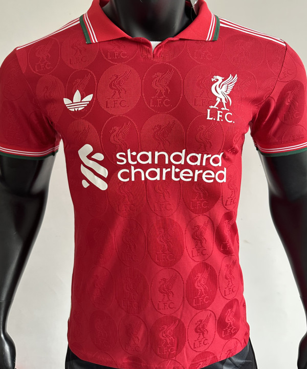 2025/26 LFC Special Edition Red Player Version Jersey