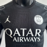2024/25 PSG 4Th Black Player Version Soccer Jersey
